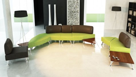 Модульный диван для офиса toformМ23 fashion trends - вид 1