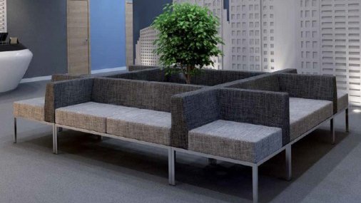 Модульный диван для офиса toformM3 open view