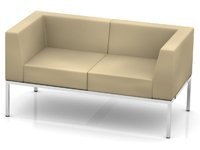 Модульный диван для офиса toform M3 open view Конфигурация M3-2V (Экокожа Oregon)