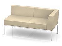 Модульный диван для офиса toform M3 open view Конфигурация M3-2DV (Экокожа Oregon)