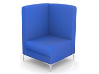 Модульный диван toform M6 soft room Конфигурация M6-1D2L (экокожа Euroline P2)