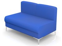 Модульный диван toform M6 soft room Конфигурация M6-2D (экокожа Euroline P2)